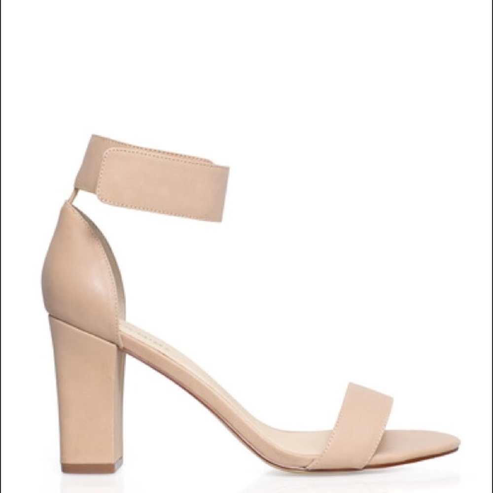 Shoemint Carys Nude Heeled Sandal